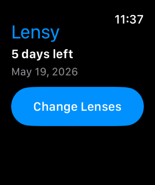 Lensy – Apple Watch app
